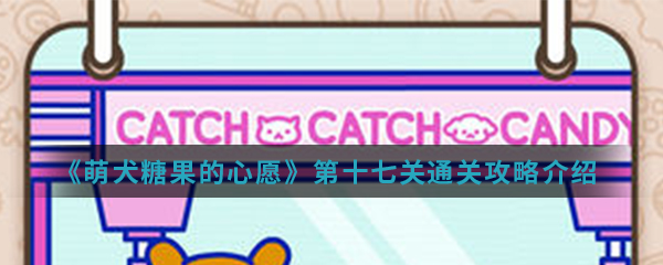 萌犬糖果的心愿第17关怎么过  萌犬糖果的心愿第17关通关攻略