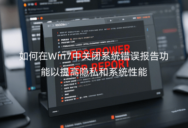 如何在Win7中关闭系统错误报告功能以提高隐私和系统性能