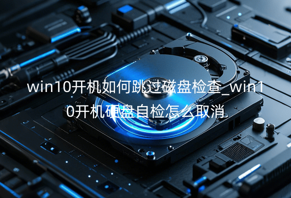 win11开机如何跳过磁盘检查_win11开机硬盘自检怎么取消