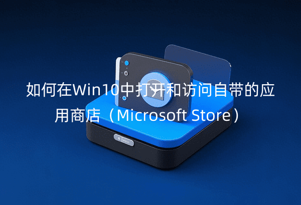 如何在Win10中打开和访问自带的应用商店（MicrosofStore）